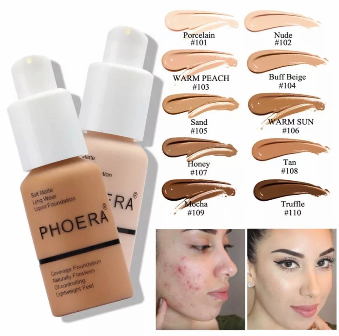 Phoera Soft Matte Foundation