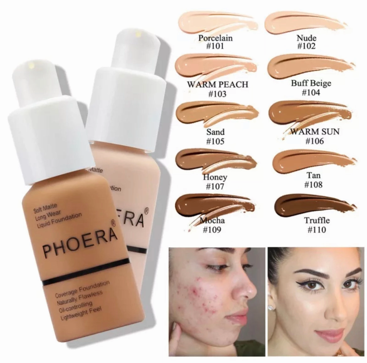 Phoera Soft Matte Foundation
