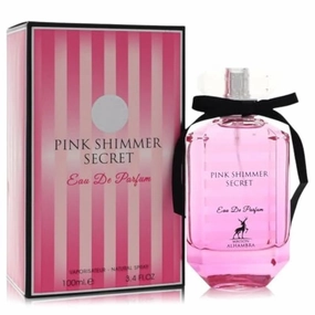 Pink Shimmer Secret by Maison Alhambra for Women - 3.4 oz EDP Spray