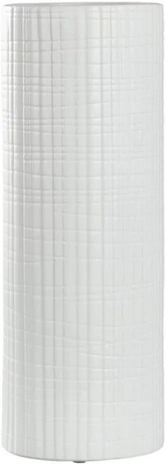 Plantation Lea Vase in Modern Style-19.1 inches Tall and 7 inches Wide-Matte White Finish 2476-Bel-5019796