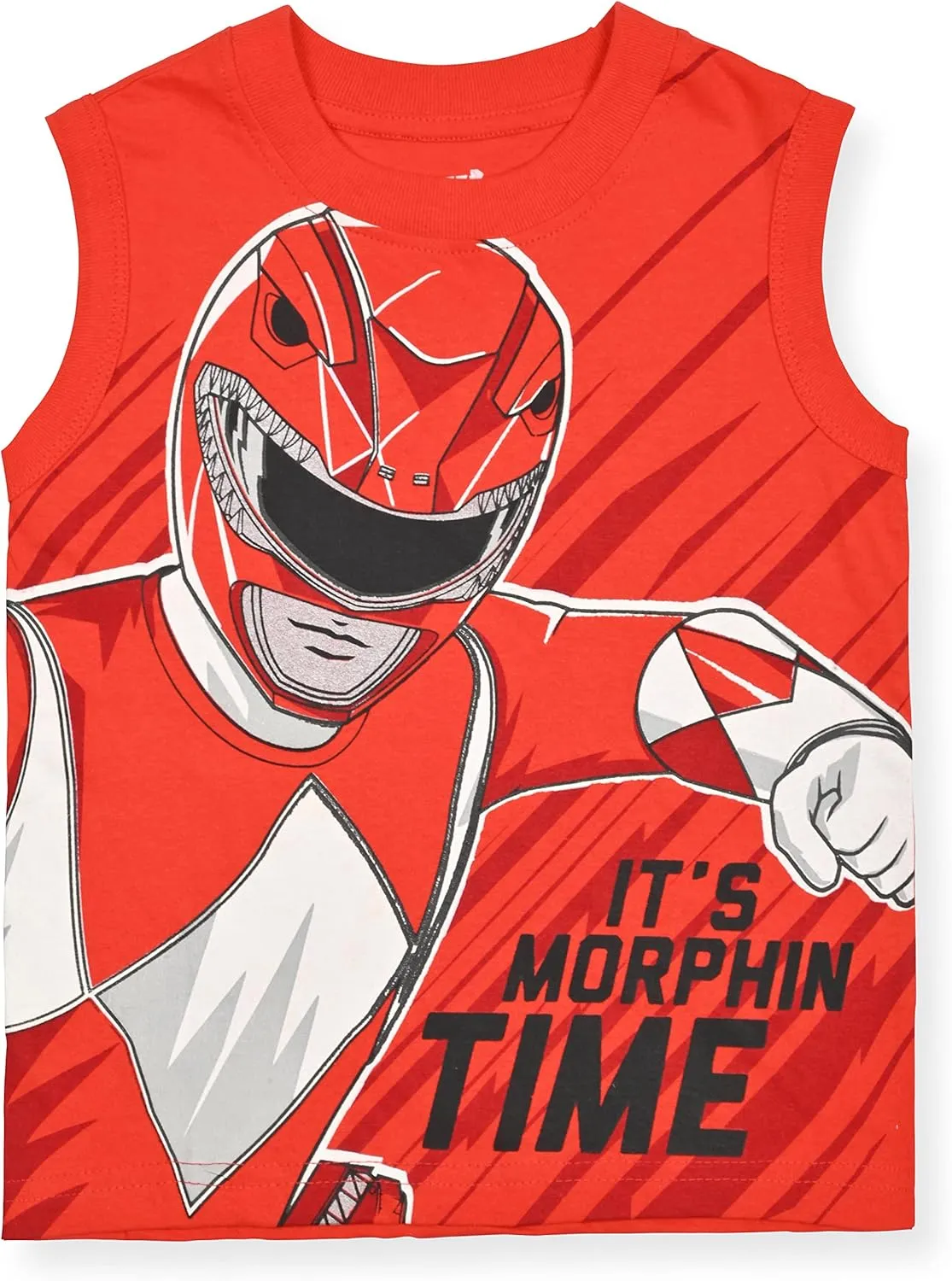 Power Rangers Boys 2 Pack Tank Tops for Little Kids