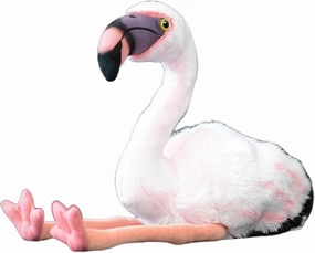 Premium Flamingo Plush Stuffed Animal - Lifelike Bird Design with Soft Textures for Home Décor & Nature Lovers