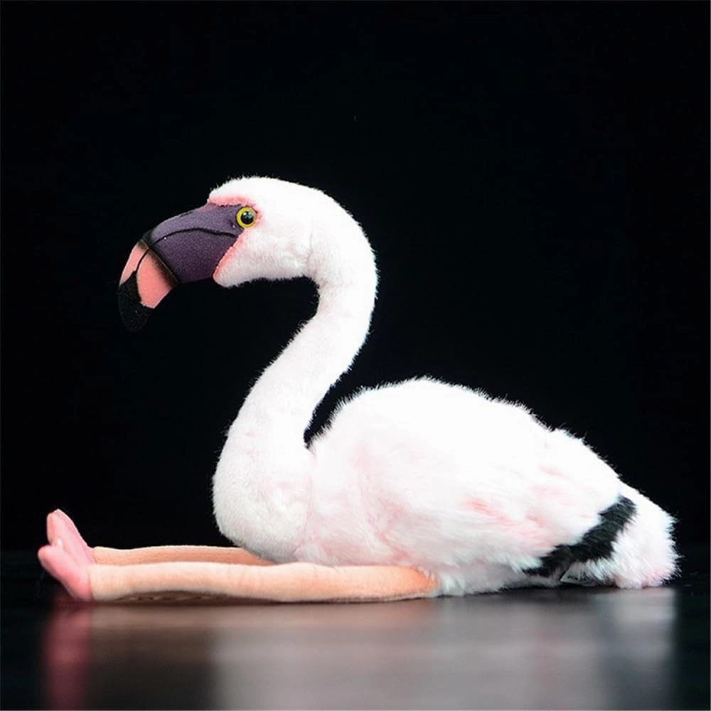 Premium Flamingo Plush Stuffed Animal - Lifelike Bird Design with Soft Textures for Home Décor & Nature Lovers