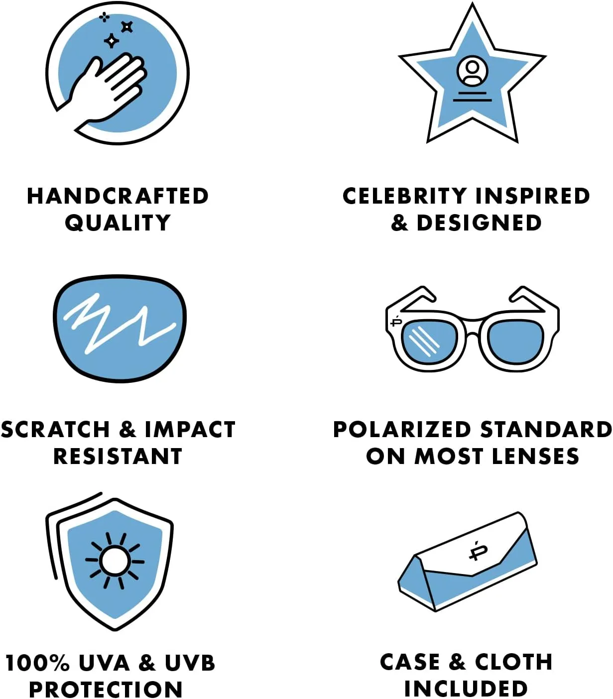 Prive Revaux The Maestro Metal Classic Round Sunglasses – Handcrafted, Polarized Lenses, 100% UV Protection – Men & Women