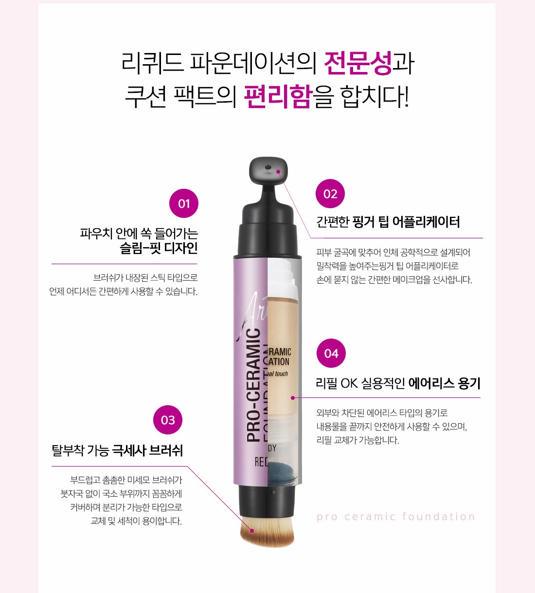 Pro Ceramic Foundation - Getitbeauty