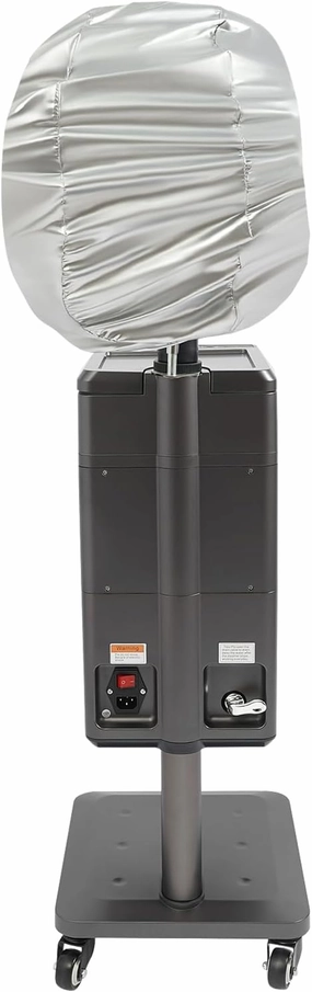 Professional Nano Hair Steamer, 110V 500W Hair Steamer Nano Micro Mist, Hooded Hair Steam for Natural Hair Deep Conditioning, Hair Color Processor for Salon SPA Barber Shop