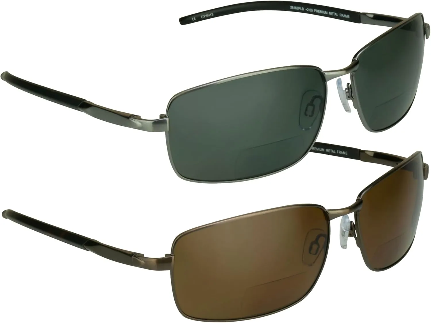 proSPORT Polarized Bifocal Sunglasses Men Women Fishing Anti Glare Metal
