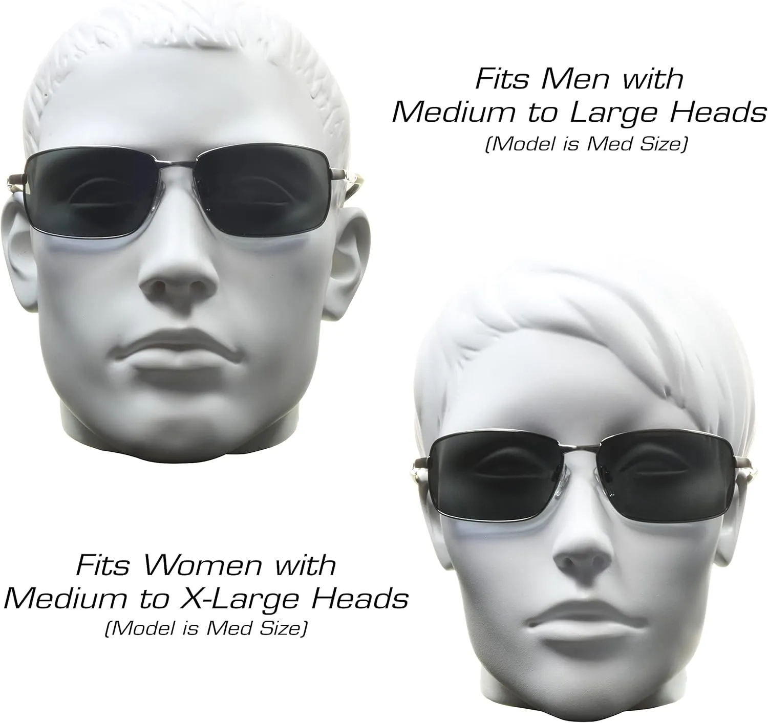 proSPORT Polarized Bifocal Sunglasses Men Women Fishing Anti Glare Metal