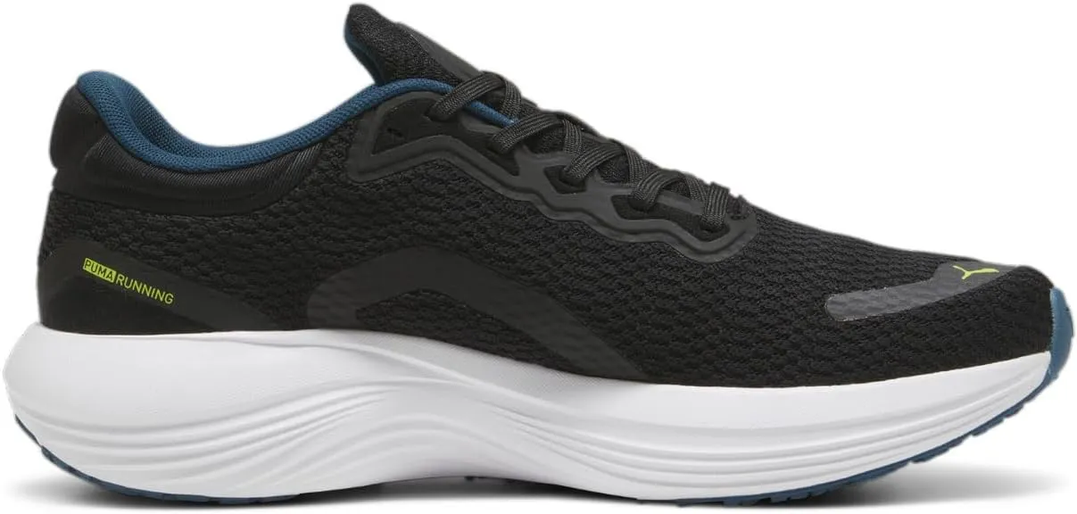 PUMA Men's Scend Pro Running Shoes, Cool Mid Gray-Black, 10