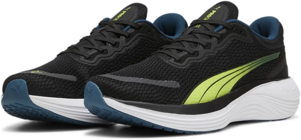 PUMA Men's Scend Pro Running Shoes, Cool Mid Gray-Black, 10
