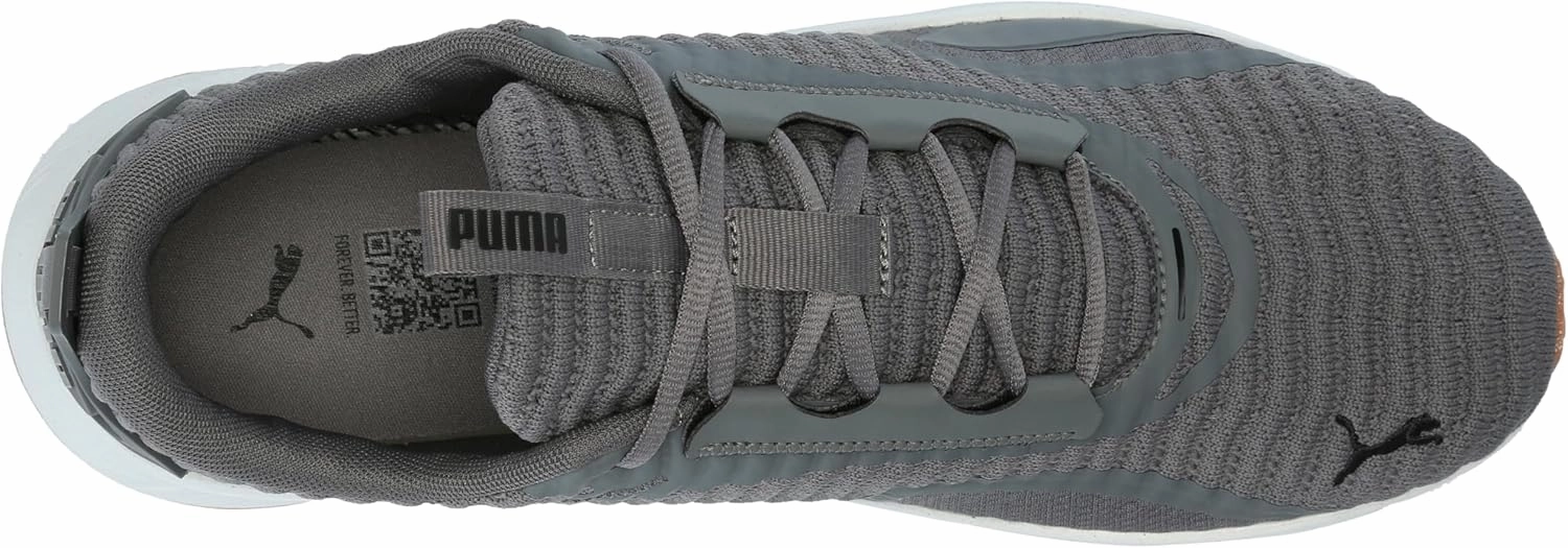 PUMA Men's Flexfocus Lite Better Knit Cross Training Shoes, Dark Cool Mid Gray, 7.5