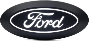 Putco 92603 Ford F-150 Illuminated LED Emblem - Fits 2021-2023 F-150 Without Front Camera and 2018-2020 F-150 Without Camera and Honeycomb Grille Style