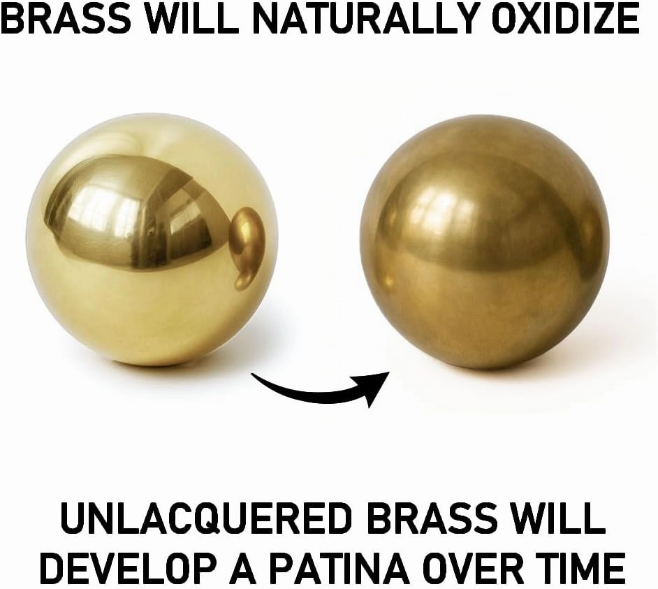 QOGRISUN 5-Pack Unlacquered Brass Cabinet Cup Pulls, Gold Bin Cup Drawer Dresser Handles, 3-Inch Hole Center, Kitchen Cupboard Hardware,Lead-Free Polished Brass Finish