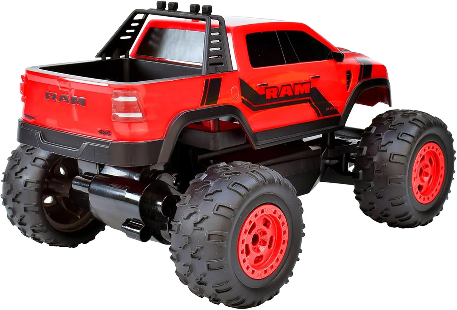 Ram TRX Pickup 1:22 Scale R/C - Red - Taiyo, 2.4GHz, Remote Control Vehicle, Authentic Design Truck, Controller, Battery Powered Hobby Car