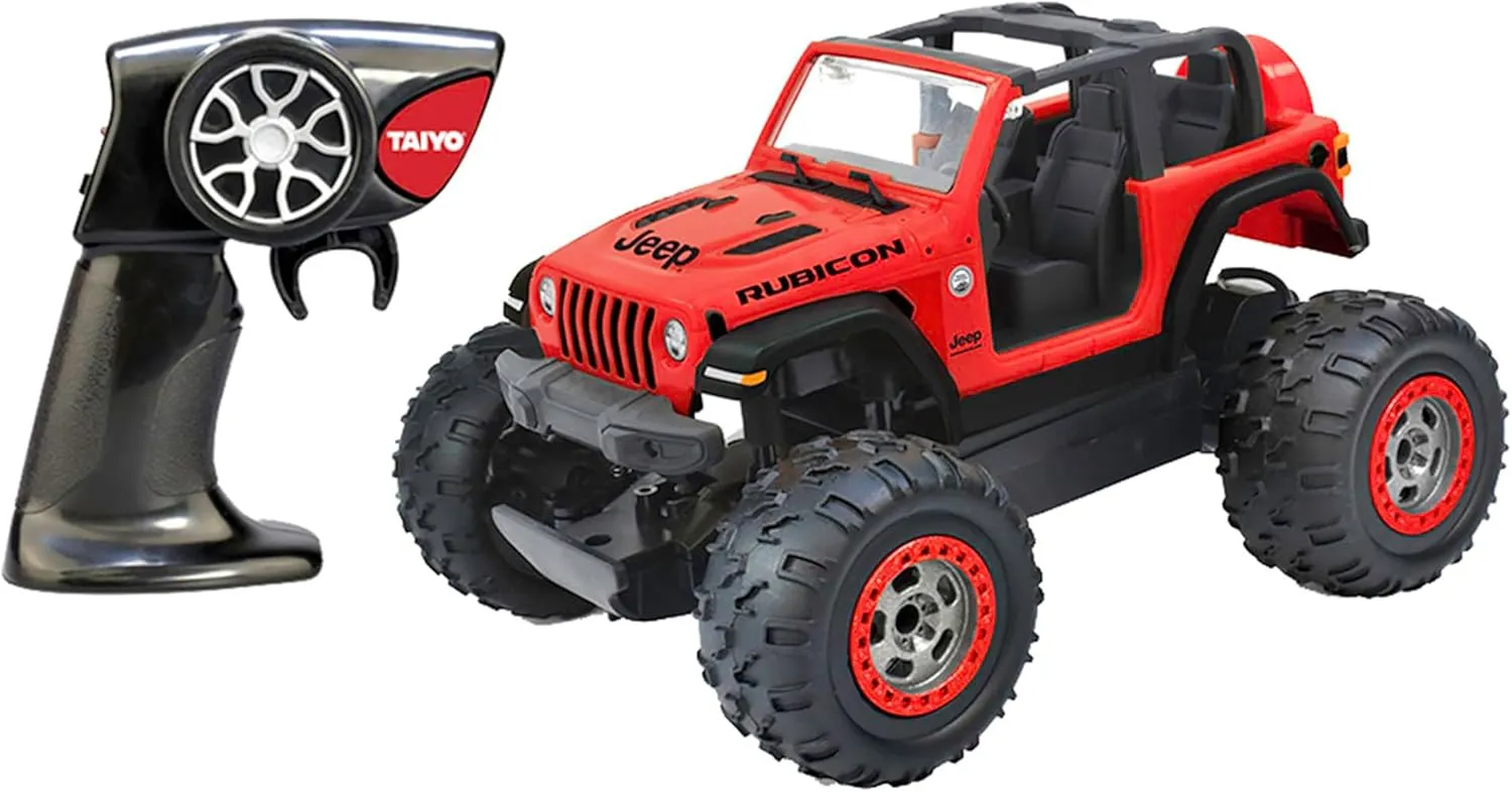 Ram TRX Pickup 1:22 Scale R/C - Red - Taiyo, 2.4GHz, Remote Control Vehicle, Authentic Design Truck, Controller, Battery Powered Hobby Car