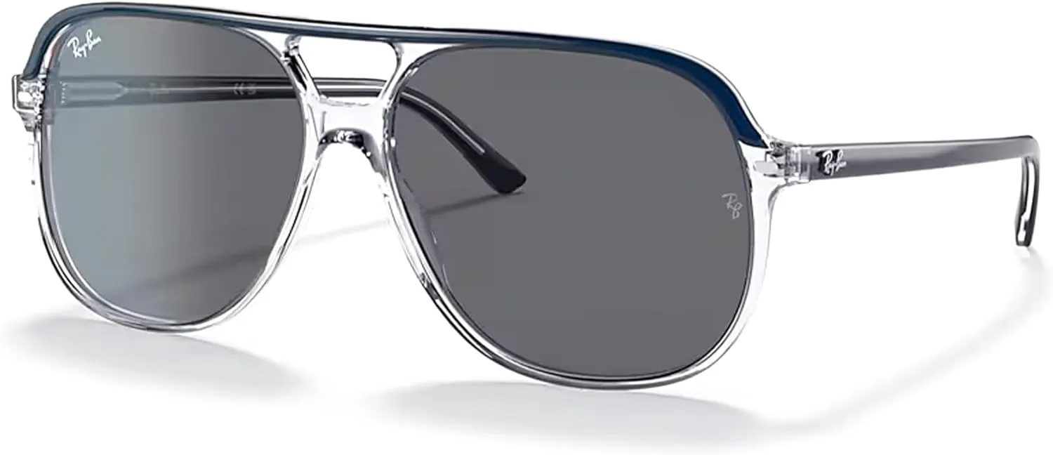 Ray-Ban Bill RB2198 Square Sunglasses for Men for Women   BUNDLE With Designer iWear Complimentary Eyewear Kit
