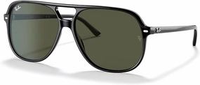 Ray-Ban Bill RB2198 Square Sunglasses for Men for Women   BUNDLE With Designer iWear Complimentary Eyewear Kit
