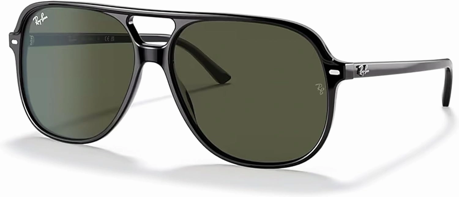 Ray-Ban Bill RB2198 Square Sunglasses for Men for Women   BUNDLE With Designer iWear Complimentary Eyewear Kit