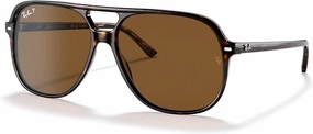 Ray-Ban Bill RB2198 Square Sunglasses for Men for Women   BUNDLE With Designer iWear Complimentary Eyewear Kit