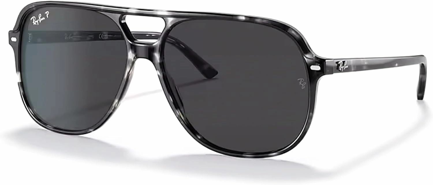 Ray-Ban Bill RB2198 Square Sunglasses for Men for Women   BUNDLE With Designer iWear Complimentary Eyewear Kit