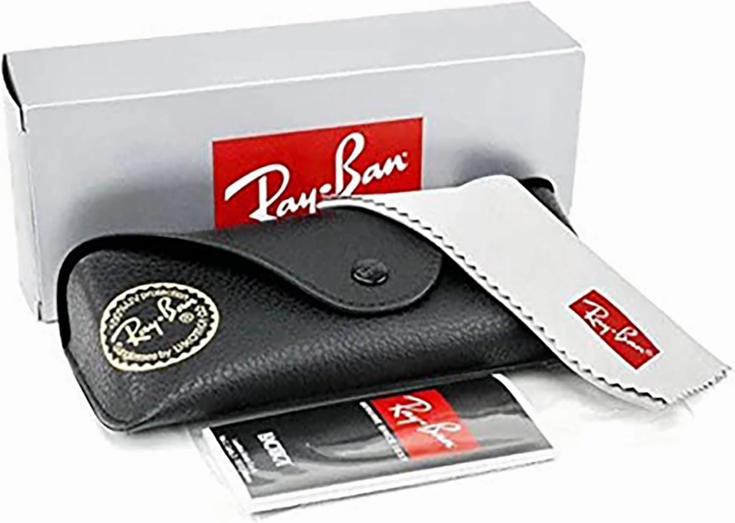 Ray-Ban Bill RB2198 Square Sunglasses for Men for Women   BUNDLE With Designer iWear Complimentary Eyewear Kit