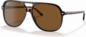 Ray-Ban Bill RB2198 Square Sunglasses for Men for Women   BUNDLE With Designer iWear Complimentary Eyewear Kit