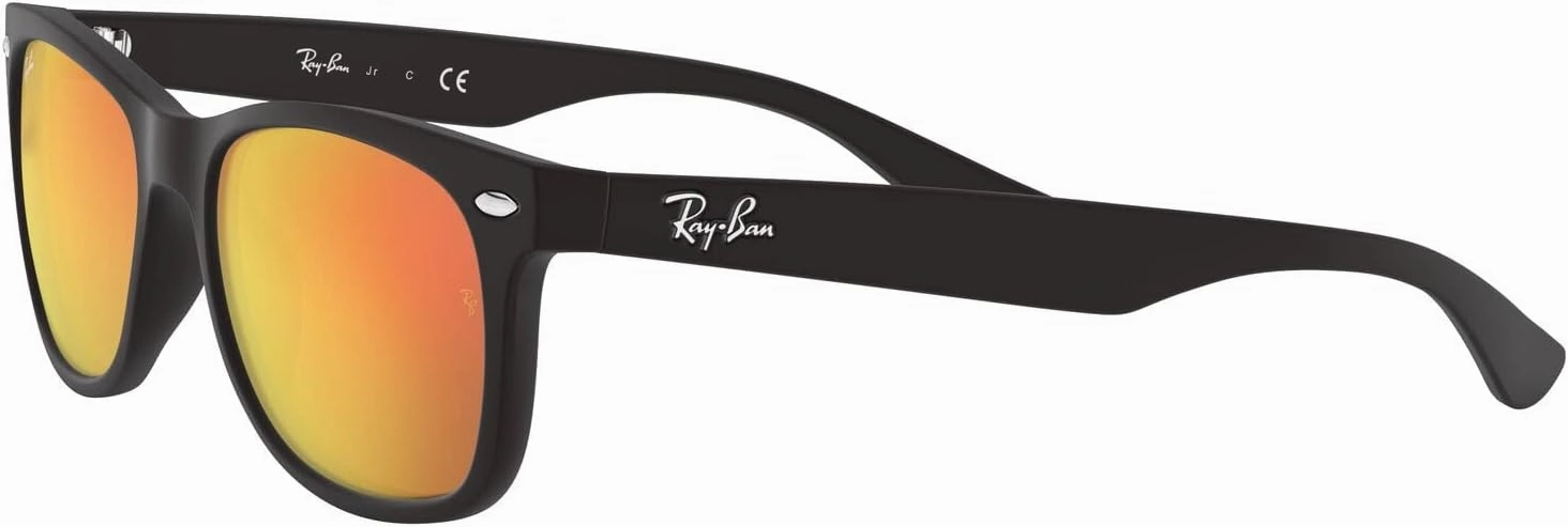 Ray-Ban Kids' RJ9052SF New Wayfarer Low Bridge Fit Square Sunglasses