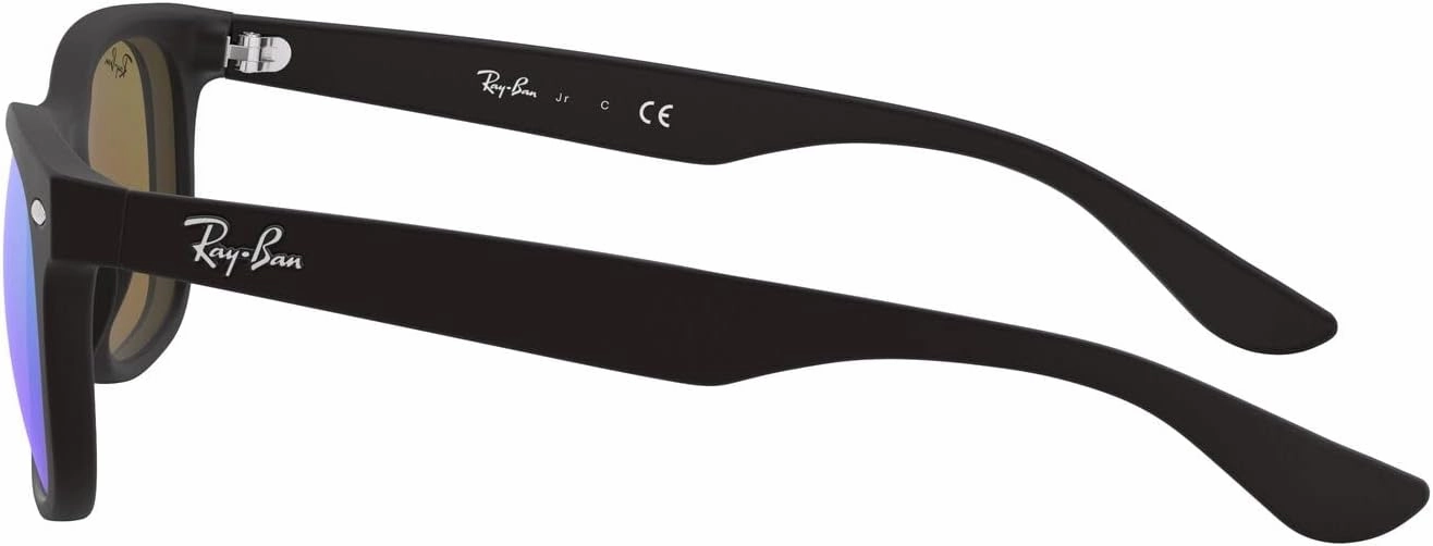 Ray-Ban Kids' RJ9052SF New Wayfarer Low Bridge Fit Square Sunglasses