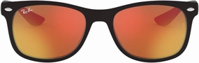 Ray-Ban Kids' RJ9052SF New Wayfarer Low Bridge Fit Square Sunglasses