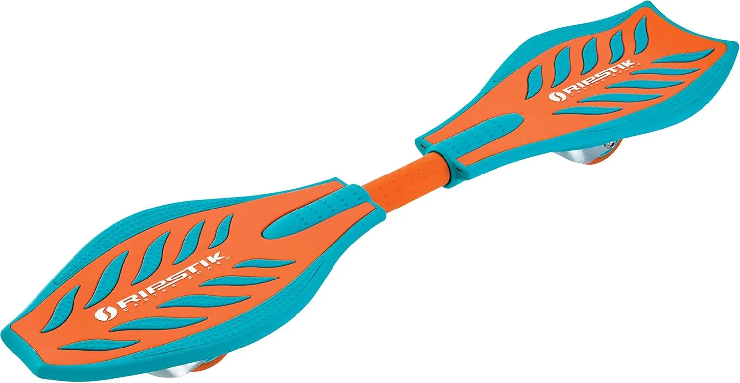 Razor RipStik Caster Board Brights Collection - 2 Wheel Pivoting Skateboard with 360-degree Casters, for Kids, Teens, and Adults