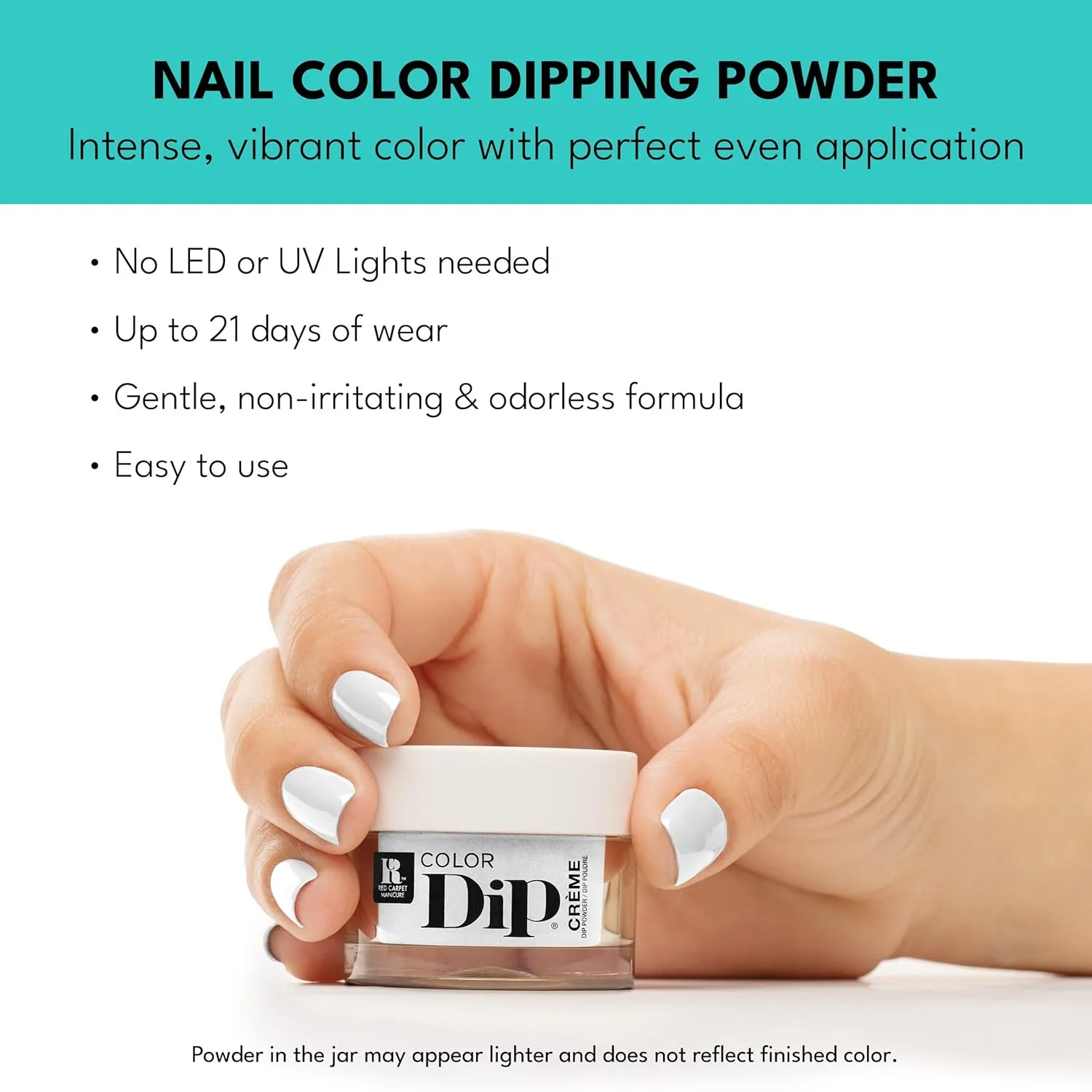RC Red Carpet Manicure Color Dip Bundle Brights – Vibrant Color Dipping Powder Set, 0.3 oz Each – Easy to Use, No UV/LED Needed, Salon Quality at Home, 6pcs.