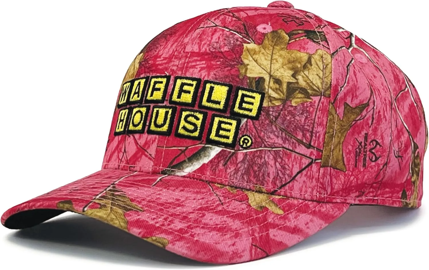 Realtree Color Camo Waffle House Embroidery Logo Visor | Adjustable Velcro Backing | Limited Edition for Men, Women and Kids