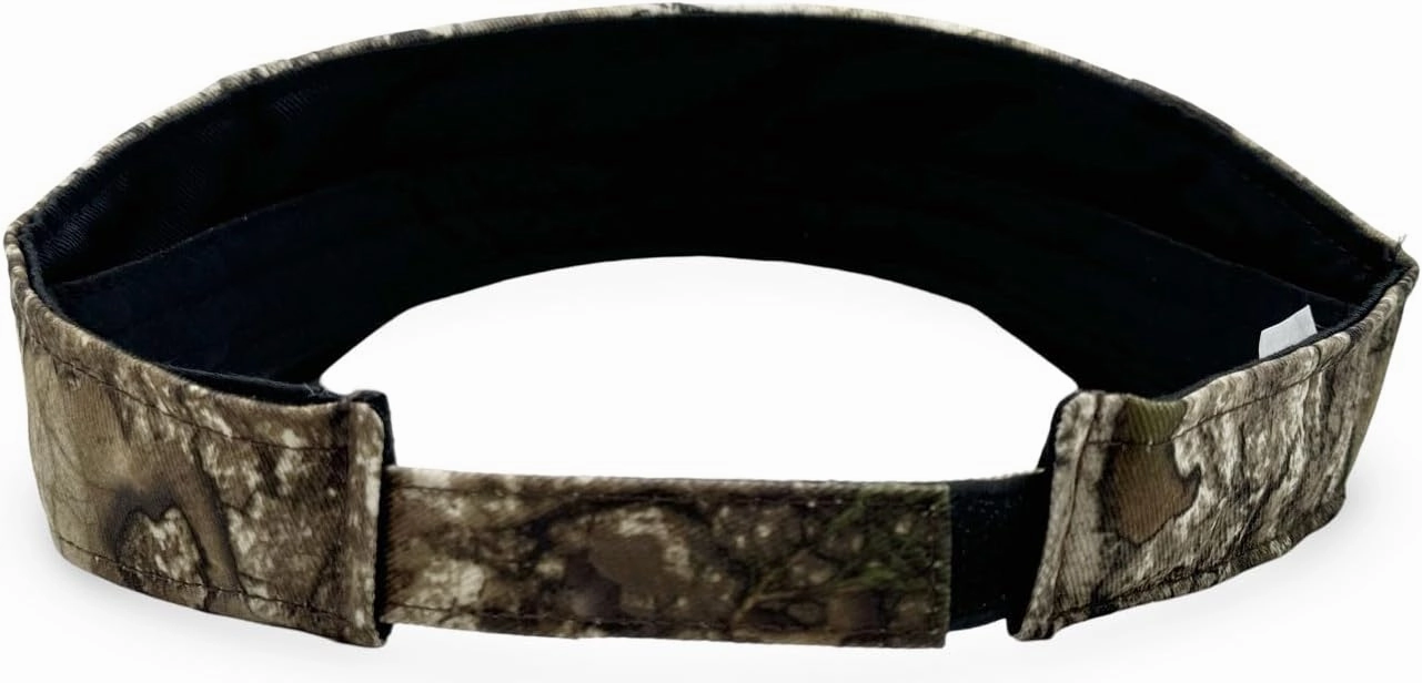 Realtree Color Camo Waffle House Embroidery Logo Visor | Adjustable Velcro Backing | Limited Edition for Men, Women and Kids
