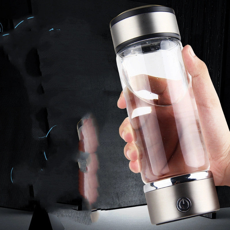 Rechargeable Quantum Hydrogen-rich Water Glass Cup