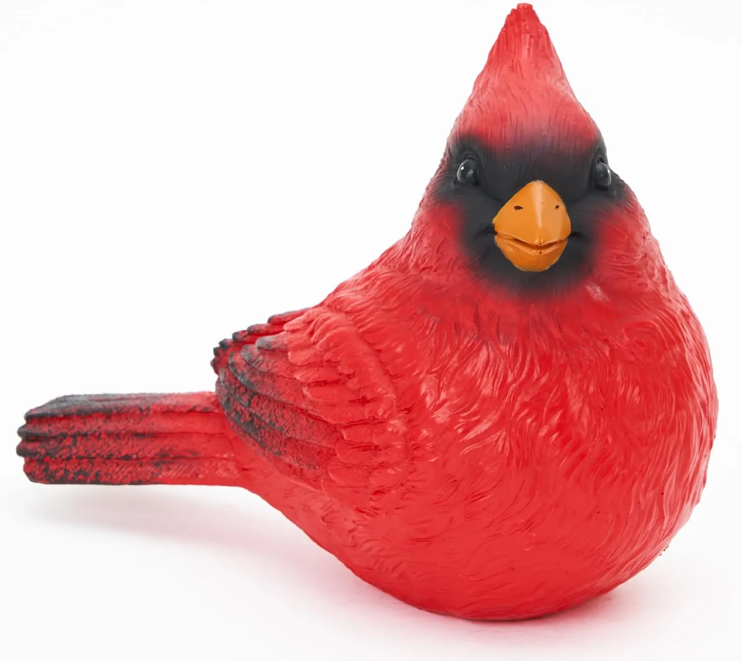 Red Cardinal Figurine, 8 inch Resin Vibrant Bird Figurines Home Decor, Red Cardinal Memorial Gifts for Loss of Loved One, Cardinal Bird Statue Decor, Collectiale Bird Lovers Gift