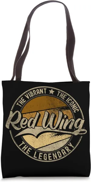 Red Wing MN | Minnesota | Vintage Distressed Tote Bag