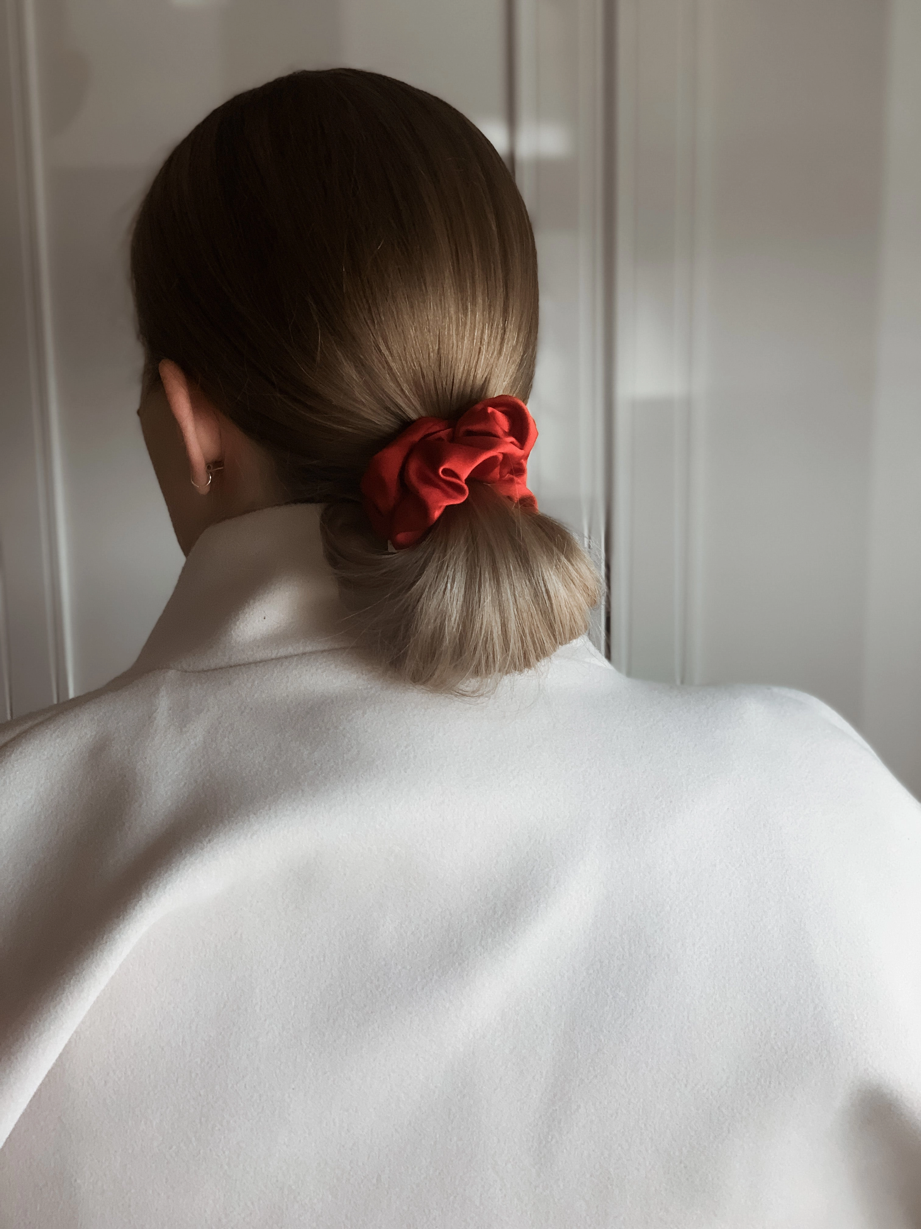 Red Velvet Original Silk Scrunchie
