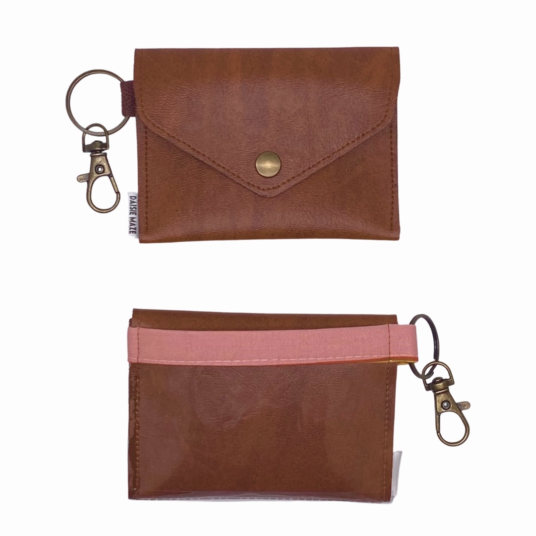 Retro Vibrant Stripe Card I.D. Wallet