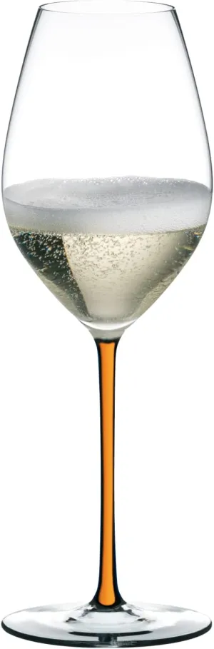 RIEDEL 4900/28O Champagne Glass, Fatto A Mano, Champagne Wine Glass, Koshu, Orange, 15.2 fl oz (445 ml)