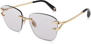 Roberto Cavalli Sunglasses SRC 022 Yellow Gold -400f 400f