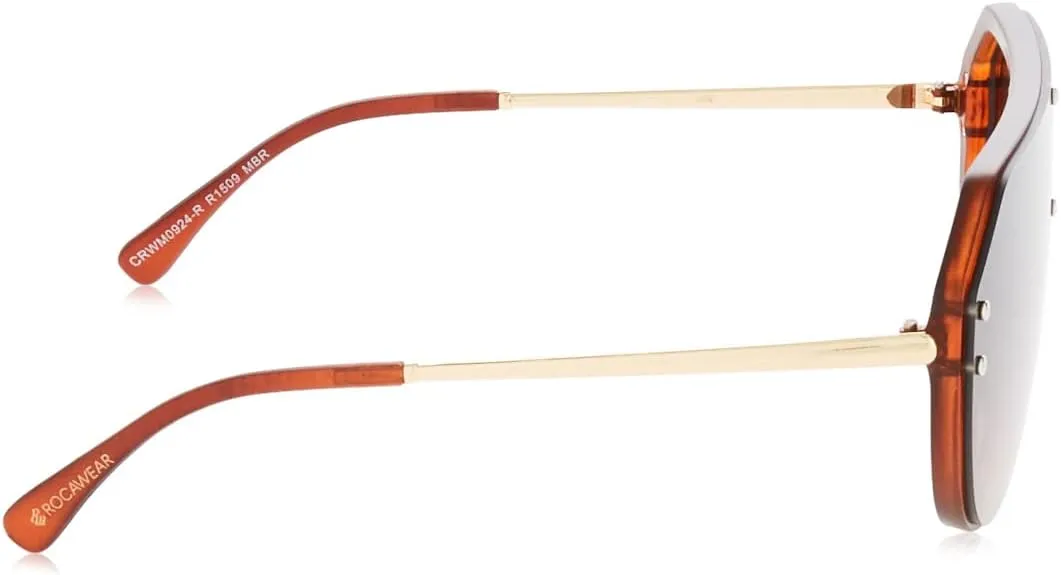 Rocawear Hip UV Protective Back Frame Shield Sunglasses