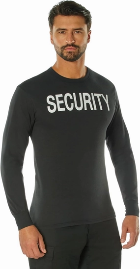 Rothco 2-Sided Long Sleeve Security T-Shirt