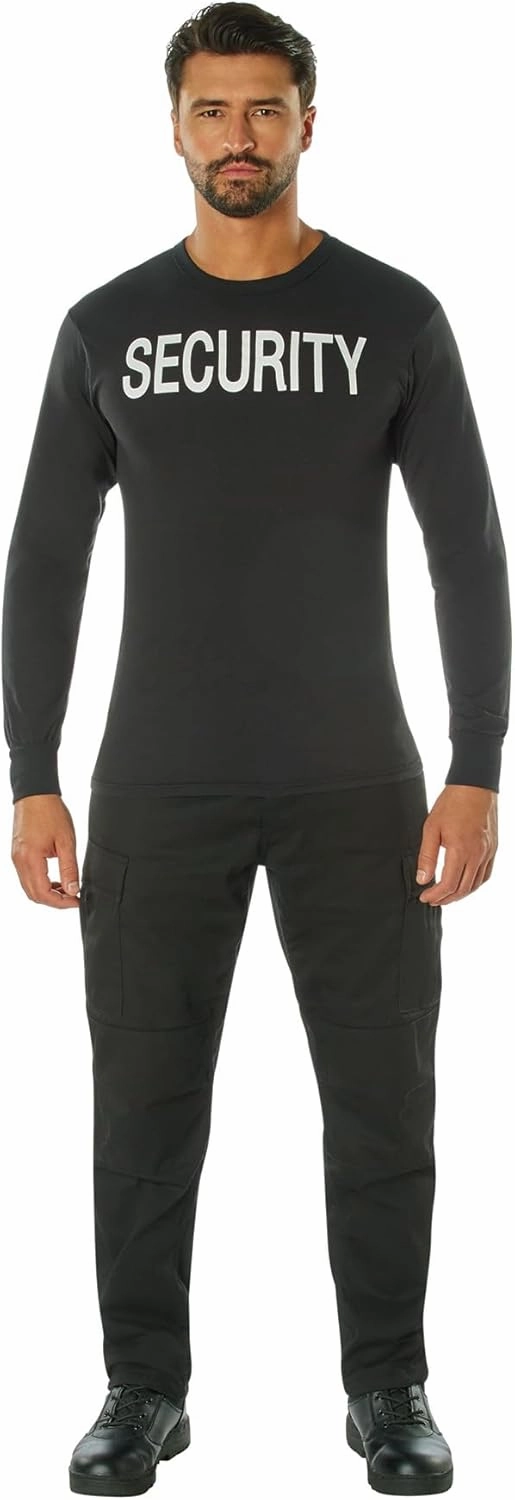 Rothco 2-Sided Long Sleeve Security T-Shirt
