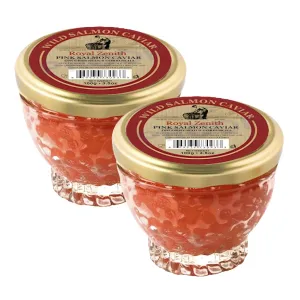 Royal Zenith Red Salmon Caviar 100g/ 3.5 oz - Set of 2