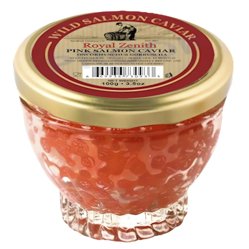 Royal Zenith Red Salmon Caviar 100g/ 3.5 oz - Set of 2