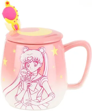 Sailor Moon 16oz Ombre Mug with Molded Spoon Standard