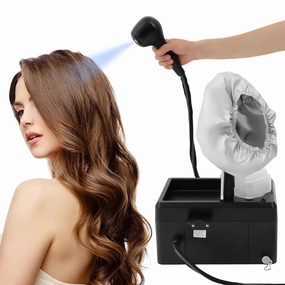 Salon Hair Steamer,1750W Professional Hair Repair Machine with Nano Spray Guns and Evaporation Caps, Multi Function Steamer for Hair Care Hair Repair