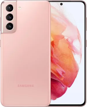 SAMSUNG Galaxy S21 5G, US Version, 128GB, Phantom Pink - AT&T (Renewed)