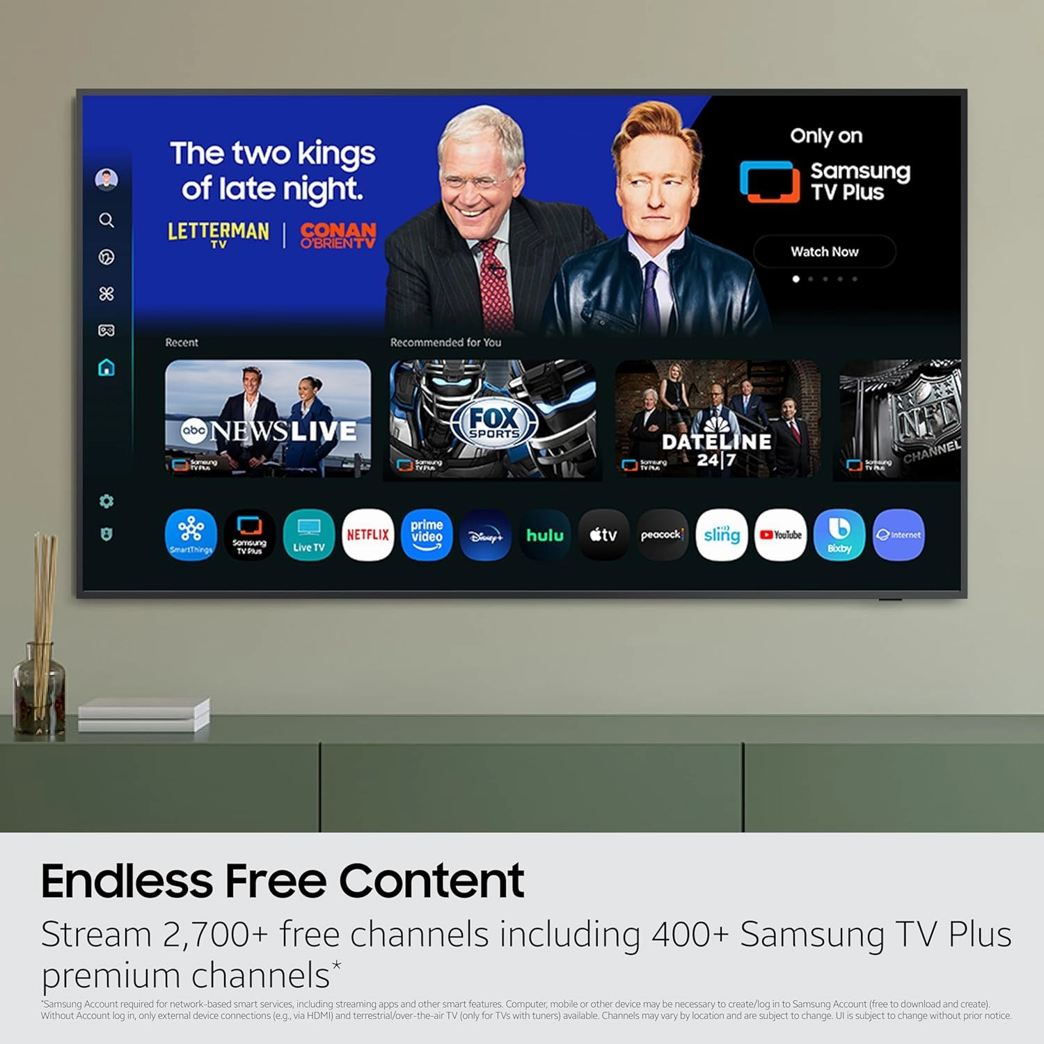 SAMSUNG 55-Inch Class The Frame LS03F 4K QLED Smart TV (2025 Model) Modern Frame Design, NQ4 AI Gen2 Processor, Art Mode, Artful Picture Quality, Samsung Vision AI, Alexa Built-in