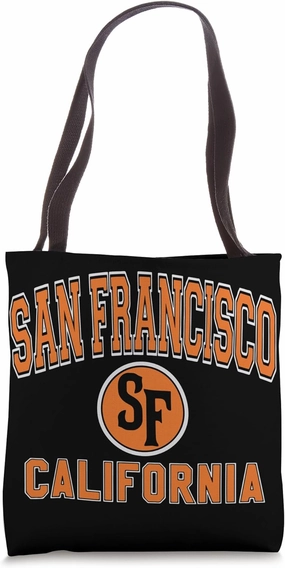 San Francisco California SF Premier fashion Red reproduce Tote Bag